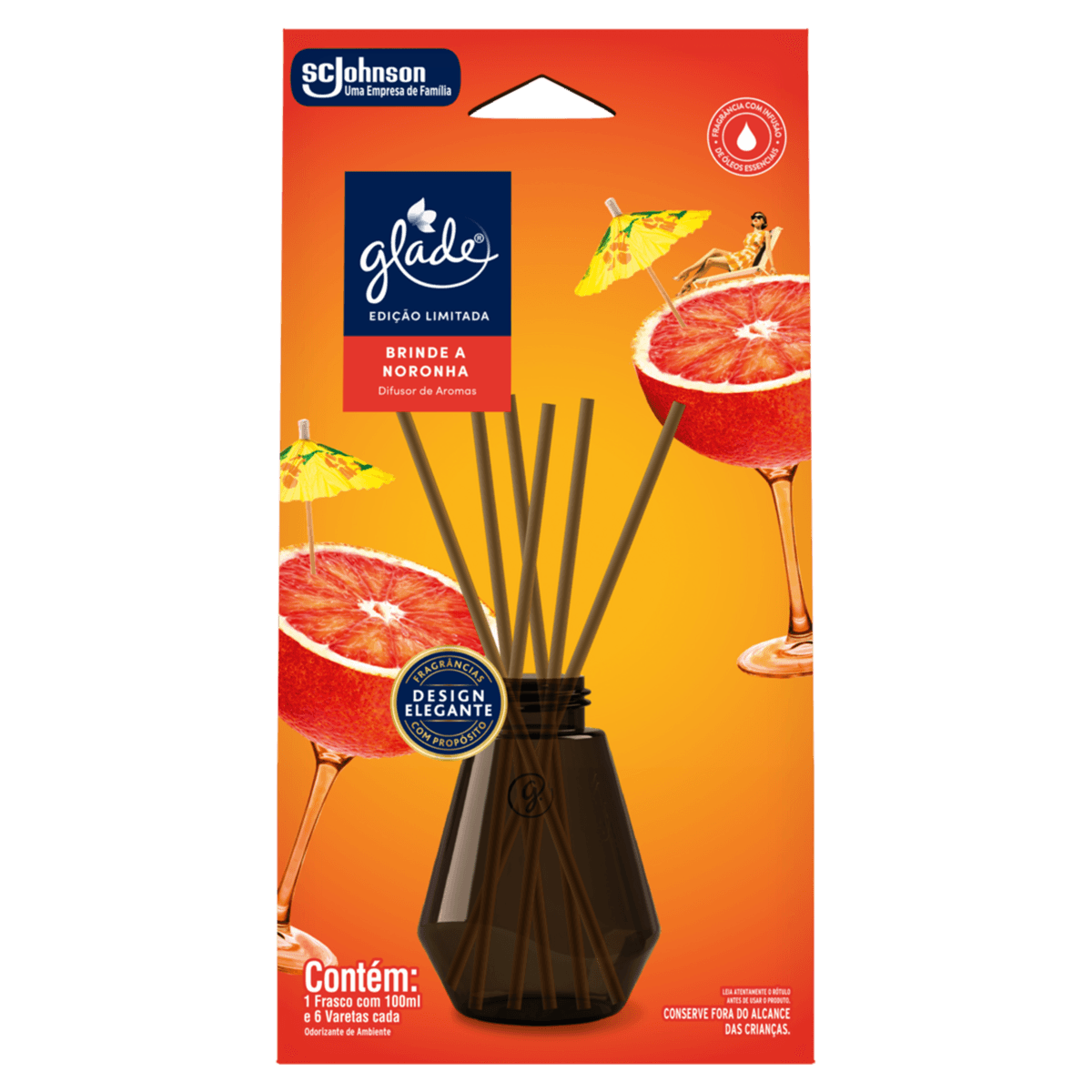 Difusor Aromas Glade Brinde a Noronha 100ml